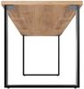 Schreibtisch >HOME DESK< in Plankeneiche Nachbildung - 140x75x70cm (BxHxT) Bild 2