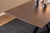 ACTONA GROUP Esstisch in rostbrown, schwarz - 200x75,5x100 (BxHxT) Bild 3