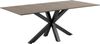 ACTONA GROUP Esstisch in rostbrown, schwarz - 200x75,5x100 (BxHxT) Bild 4