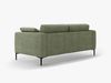Micadoni Sofa Bemy 2-Sitzer Strukturierter Stoff Dunkel-Olivgrün Bild 3