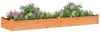 vidaXL Hochbeet mit Einsatz Braun 240x60x25 cm Massivholz Tanne 364299 Bild 3