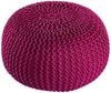 Amagohome Sitzhocker PREMIUM Sitzhocker Pouf ø 45cm Strickpouf Indoor u. Outdoor - pflege Bild 3