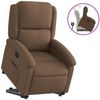 vidaXL Relaxsessel mit Aufstehhilfe Braun Stoff 3204168 Bild 2