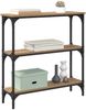 vidaXL Konsolentisch Artisan-Eiche 75 x 22,5 x 75 cm Holzwerkstoff 882197 Bild 3