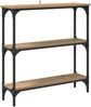 vidaXL Konsolentisch Artisan-Eiche 75 x 22,5 x 75 cm Holzwerkstoff 882197 Bild 2
