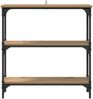 vidaXL Konsolentisch Artisan-Eiche 75 x 22,5 x 75 cm Holzwerkstoff 882197 Bild 5