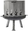 BOMBE BASIC Feuerschale aus Stahl 2,5 mm – Robuste Outdoor Feuerstelle 48 × 48 × 30 cm Bild 5