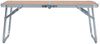 vidaXL Klappbarer Campingtisch Braun Aluminium 60 x 40 cm 48186 Bild 2