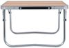 vidaXL Klappbarer Campingtisch Braun Aluminium 60 x 40 cm 48186 Bild 3