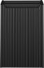 Unterschrank mit Wäschekorb, 40 cm, schwarz, NEWPORT-56-BLACK Bild 3