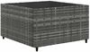 vidaXL 9-tlg. Garten-Lounge-Set mit Kissen Grau Poly Rattan 3308202 Bild 5