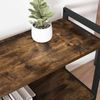 vidaXL Bücherregal Geräucherte Eiche 80 x 30 x 50 cm Holzwerkstoff 868433 Bild 4