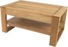 Couchtisch PABLO Beistelltisch Eiche Massivholz höhenverstellbar ca. 100x45 - 65x65 cm Bild 4