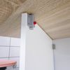 Habitdesign Fly Beistelltisch, Melamin, Weiß/Eiche, L31/140 x H78 x P77cm Bild 5