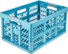 keeeper Klappbox ben eco, Profi-Klappbox mit Softgriffen, 54 x 37 x 28 cm, 45 l, 45 l, Soft-Touch-Griffe, zusammenklappbar Bild 3