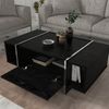 Couchtisch Tavak 104x60x38 cm Schwarz/Silber [en. casa] Bild 2