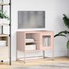vidaXL TV-Schrank Rosa 68x39x60,5 cm Stahl 853387 Bild 4