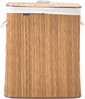 Wäschekorb mit Deckel ARRAIAS Stoff Braun 100 L Bild 4