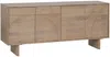 Vente-unique - BERLAMA Sideboard Holz, PlatteHolz, Platte Beige - B 40 cm x H 76 cm x L 170 cm Bild 3