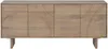 Vente-unique - BERLAMA Sideboard Holz, PlatteHolz, Platte Beige - B 40 cm x H 76 cm x L 170 cm Bild 2