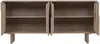 Vente-unique - BERLAMA Sideboard Holz, PlatteHolz, Platte Beige - B 40 cm x H 76 cm x L 170 cm Bild 4