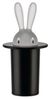 Alessi Zahnstocherspender Magic Bunny Schwarz Bild 5