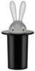 Alessi Zahnstocherspender Magic Bunny Schwarz Bild 3