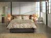 Heckett & Lane Mako-Satin Bettwäsche 135x200 Camille Green Paisley braun sand Bild 3