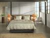 Heckett & Lane Mako-Satin Bettwäsche 135x200 Camille Green Paisley braun sand Bild 4