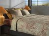 Heckett & Lane Mako-Satin Bettwäsche 135x200 Camille Green Paisley braun sand Bild 5