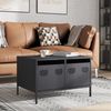 vidaXL TV-Schrank Anthrazit 68x50x43,5 cm Kaltgewalzter Stahl 851240 Bild 4