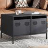 vidaXL TV-Schrank Anthrazit 68x50x43,5 cm Kaltgewalzter Stahl 851240 Bild 3