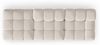 Micadoni Modulares Sofa Bellis 4-Sitzer Links 3D-Stoff Sonic Helles Beige Bild 3