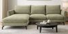 Sofa Palma in grün L-Form 259 x 167 cm Bild 2