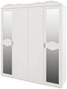 Küchenklapphängeschrank Rimini 90x72cm Hochfaltklappe matt lackiert Farbe: RAL 9003 signalweiß matt / weiß RI-W8B/90-AV Bild 3
