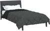 vidaXL Sommerdecke Schwarz und Anthrazit 220 x 135 cm Mikrofaser 42025481 Bild 3
