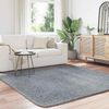 vidaXL Teppich Shaggy Hochflor NAVARRA Silbergrau 200x200 cm Polyester 4102884 Bild 3