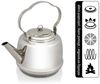 Petromax Teekessel tk2 aus Edelstahl 3 Liter Teekanne für offenes Feuer & Herd Bild 5