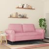vidaXL 2-Sitzer-Sofa Rosa 140 cm Samt 359532 Bild 3