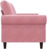 vidaXL 2-Sitzer-Sofa Rosa 140 cm Samt 359532 Bild 5