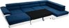 Wohnlandschaft Cotere Bis Cord (Farbe: Poso 100, Seite: Links) Bild 3
