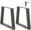 vidaXL Couchtischbeine V-Form 2 Stück Anthrazit 70x(42-43,3) cm Stahl 4012558 Bild 3