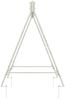 vidaXL Schaukelrahmen Antik Weiß 113 x 121,5 x 168 cm Stahl 42038701 Bild 4