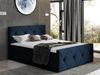 Mirjan24 Boxspringbett Nakir Lux, Blau 140x200 cm Bild 2
