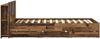 vidaXL Bettgestell mit Stauraum Altholz 80 x 200 cm Holzwerkstoff 3433915 Bild 5