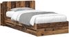 vidaXL Bettgestell mit Stauraum Altholz 80 x 200 cm Holzwerkstoff 3433915 Bild 2