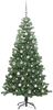 vidaXL Weihnachtsbaum mit 300 LEDs mit Ständer Grün 240 cm PVC 3396400 Bild 3