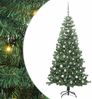 vidaXL Weihnachtsbaum mit 300 LEDs mit Ständer Grün 240 cm PVC 3396400 Bild 2