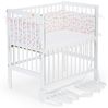 FabiMax Beistellbett Flex weiß, 2in1, Beistellbett und Stubenbettchen in Einem, innovatives Seitenteil Bild 4