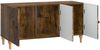 vidaXL TV-Schränk Geräucherte Eiche 99 x 34,5 x 50 cm Holzwerkstoff 894260 Bild 4